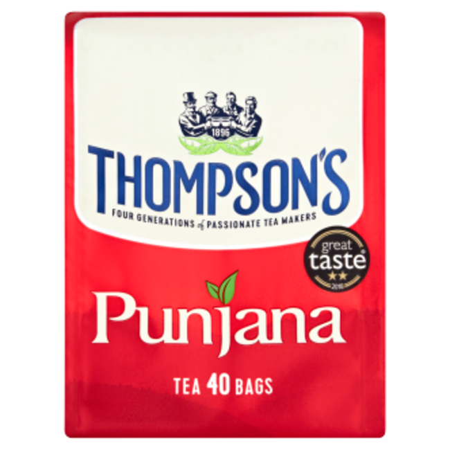 Thompson Punjana Teabags 40's