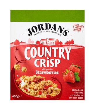 Jordans Jordans Country Crisp Strawberry 400g
