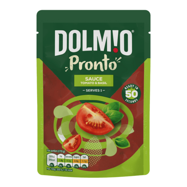 Tomato and Basil Pasta Sauce Microwave Pouch 170g