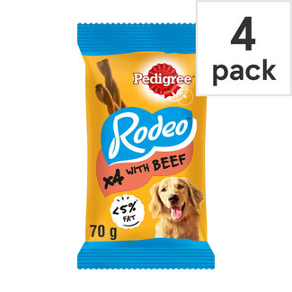 Pedigree Rodeo Beef 4 Treats 70g