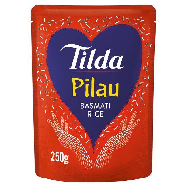 Microwave Pilau Basmati Rice 250g