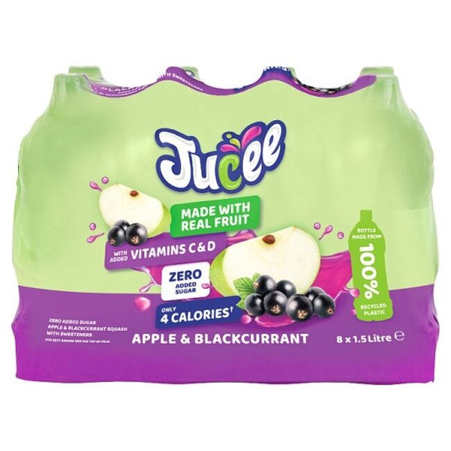 NAS Apple & Blackcurrant Squash 1.5L