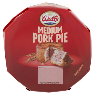 Walls Large Pork Pie 295g