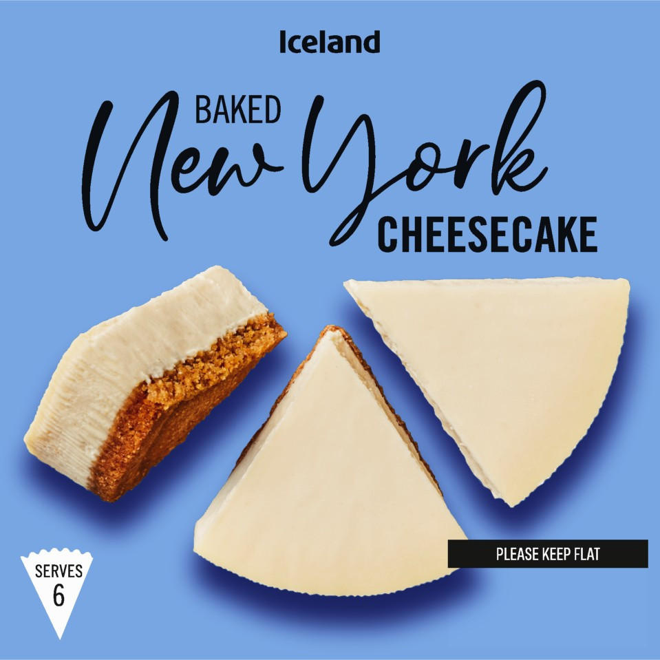 Iceland Baked New York Cheesecake 400g Russells British Store