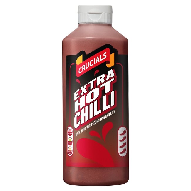 Extra Hot Chilli Squeezy Sauce 500ml