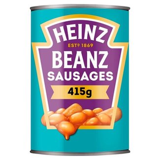 Heinz Beans & Pork Sausages 415g