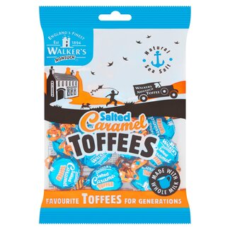 Walkers Toffees Salted Caramel Toffees 150g