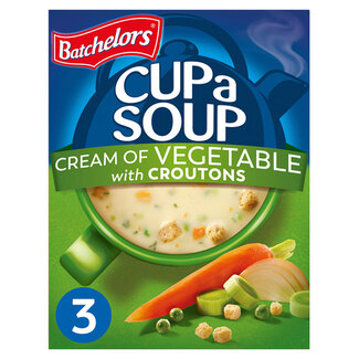 Batchelors Cup a Soup Cream of Veg 3 Sachets