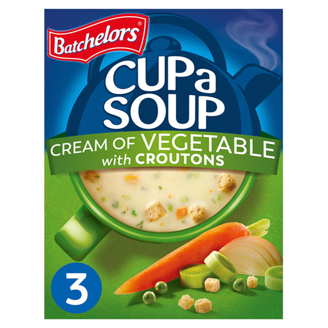 Cup a Soup Cream of Veg 3 Sachets