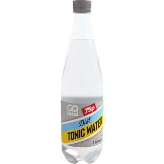 Go Local Diet Tonic Water 1ltr