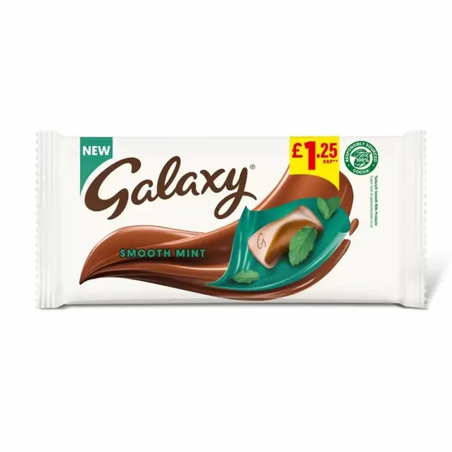 Galaxy Smooth Mint Chocolate 110g