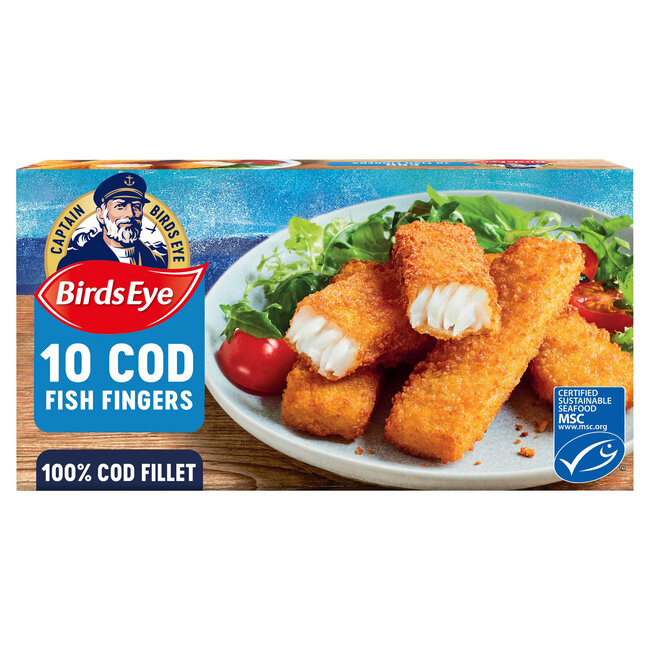 10 Cod Fish Fingers 280g