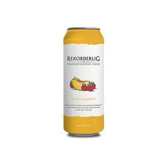 Rekorderlig Mango & Raspberry Cider Can 500ml