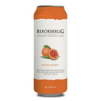 Rekorderlig Blood Orange Cider Can 500ml