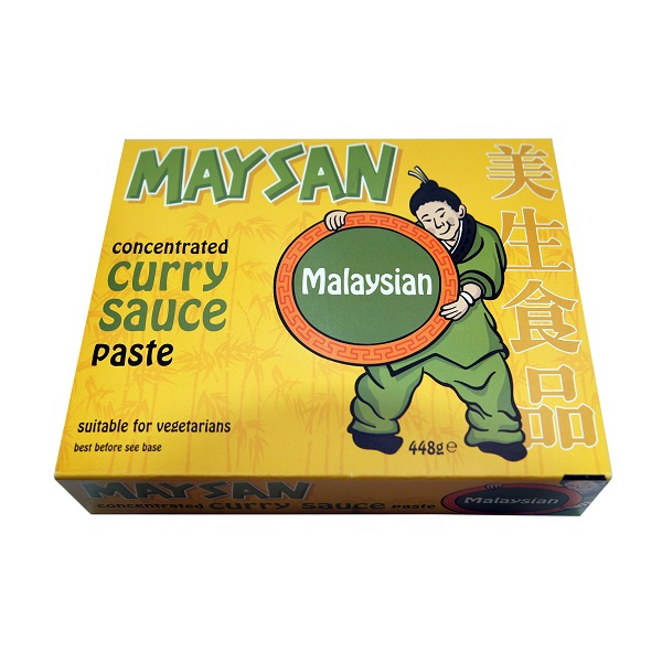 Maysan Malaysian Curry Sauce Paste Concentrated 448g Russells British