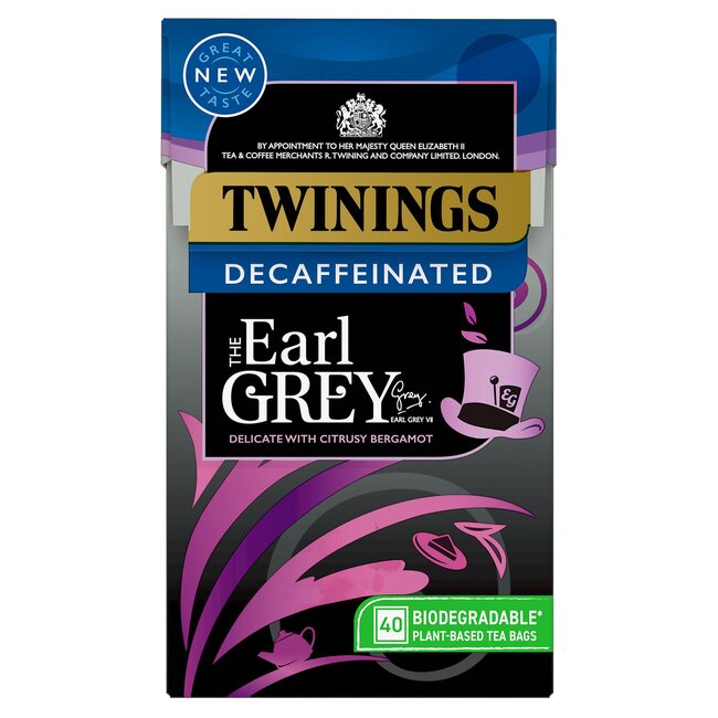 Earl Grey Decaffeinated 40 Tea Bags