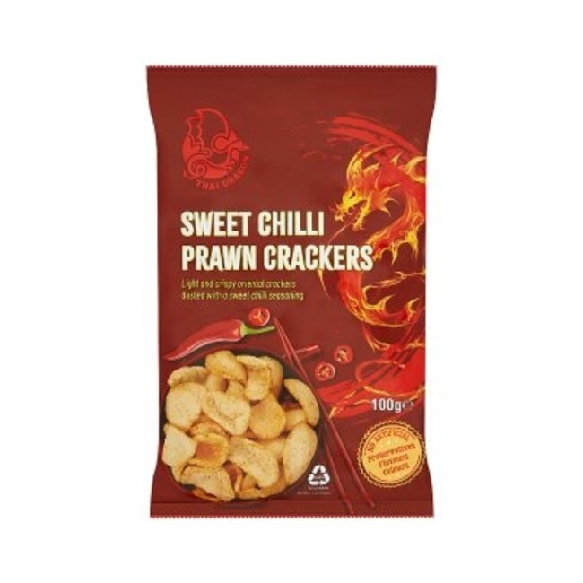 Sweet Chili Prawn Crackers 100g
