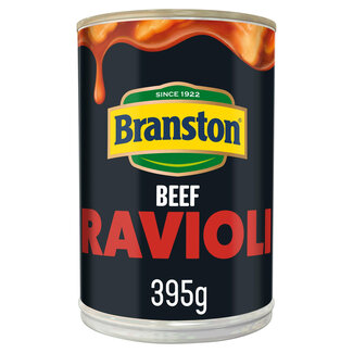 Branston Beef Ravioli in Tomato Sauce 395g