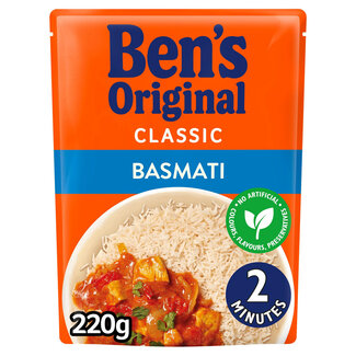 Bens Basmati Microwave Rice 220g