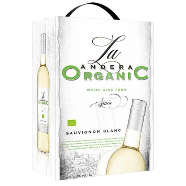 La Andera Organic Sauvignon Blanc | 11% | 3L Bag in Box