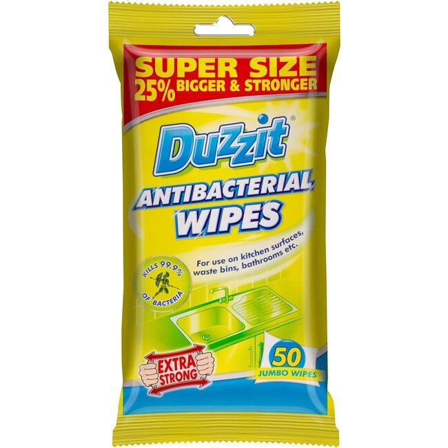 Anti Bacterial Wipes 50 pack