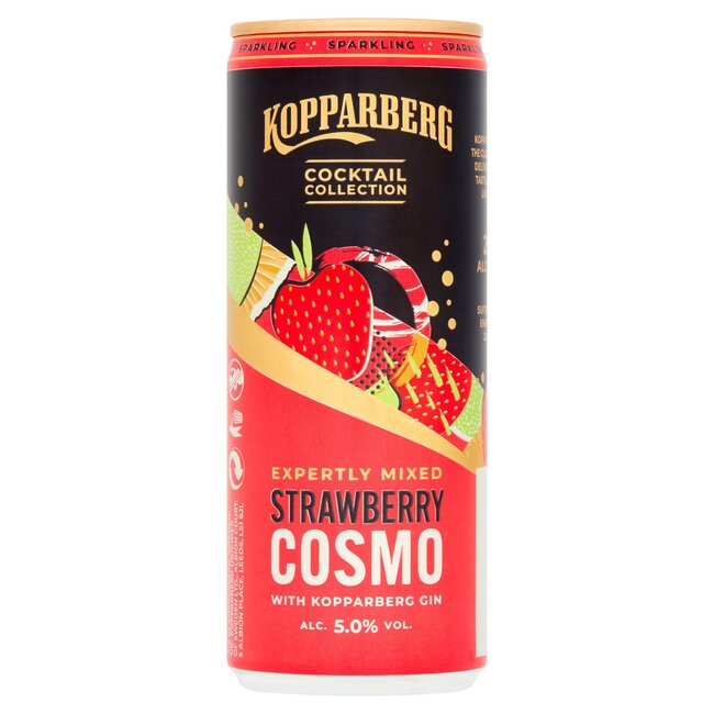 Strawberry & Lime Cosmo 250ml