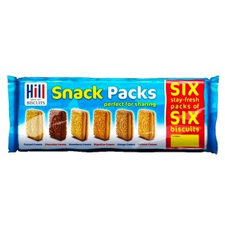 Hill Biscuits Snack Pack Biscuit Creams 450g