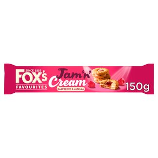 Foxs Jam & Creams Biscuits 150g