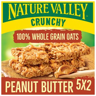 Nature Valley Crunchy Oats & Peanut Butter 10 Bars (5x2)