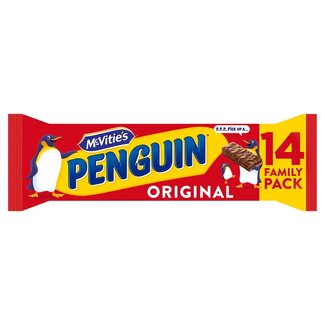 McVities Penguin Milk Choc Bars Family 14pk