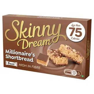 Skinny Dream Millionaires Shortbread 5x19g