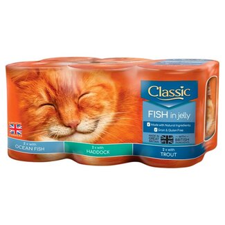 Butchers Classic Cat Ocean Fish in Jelly 6 Pack