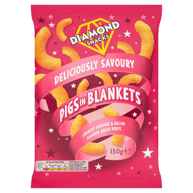 Snack Factory Pig in Blanket Puffs 125g