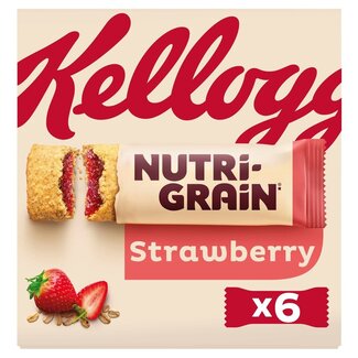 Kelloggs Nutrigrain Strawberry 6pk