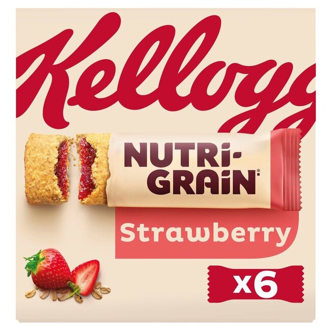 Nutrigrain Strawberry 6pk