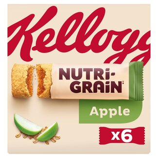 Kelloggs Nutrigrain Apple 6pk