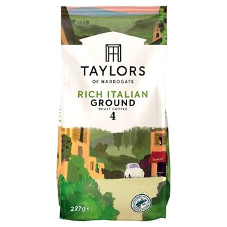 Taylors of Harrogate Rich Italian Ground Coffee 200g