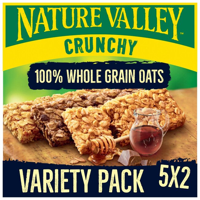 Crunchy Variety 10 Bars (5x2)