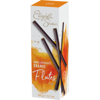 Elizabeth Shaw Dark Chocolate Orange Flutes 105g