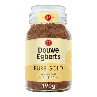 Douwe Egberts Pure Gold Medium Instant Coffee 190g