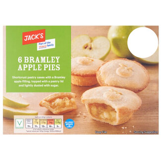 Jacks 6 Bramley Apple Pies