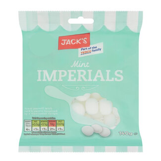 Jacks Mint Imperials 140g