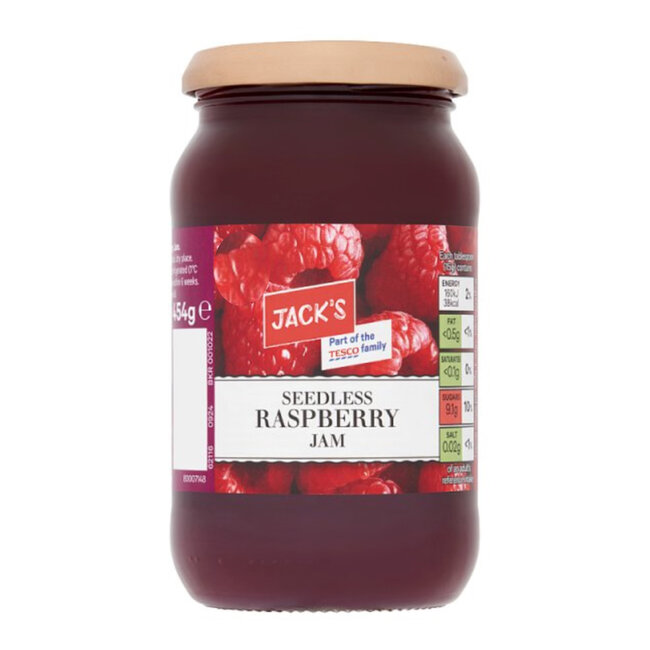 Seedless Raspberry Jam 454g