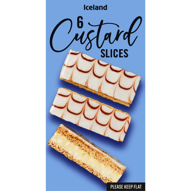 6 Custard Slices 210g