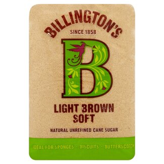 Billingtons Light Brown Soft Cane Sugar 500g