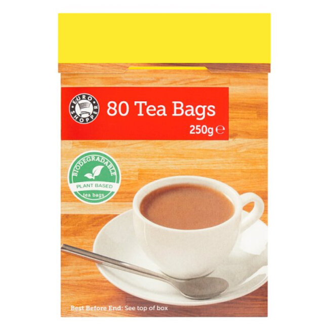 Euro Shopper 80 Tea Bags