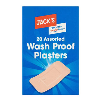 Jacks 20 Assorted Wash Proof Plasters