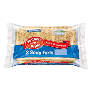 Mothers Pride 3 Soda Farls with Buttermilk