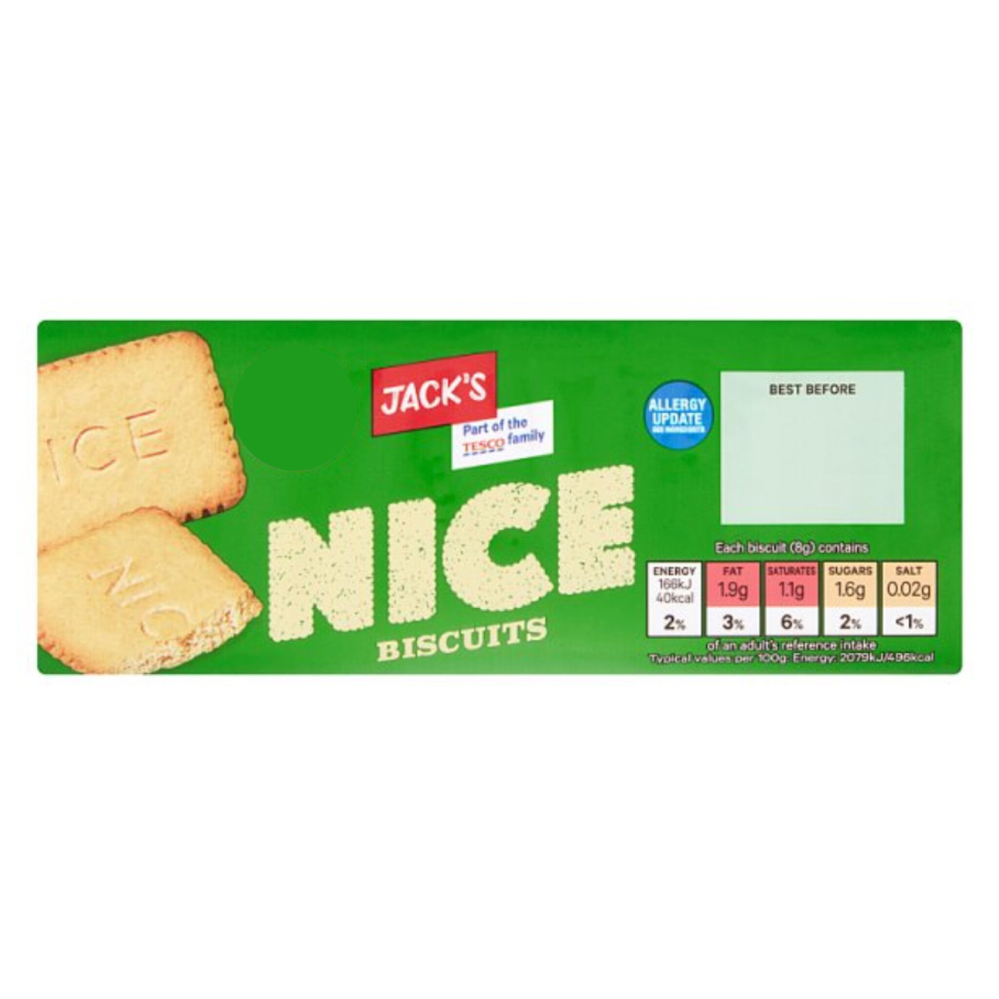 Jacks Nice Biscuits 200g Russells British Store
