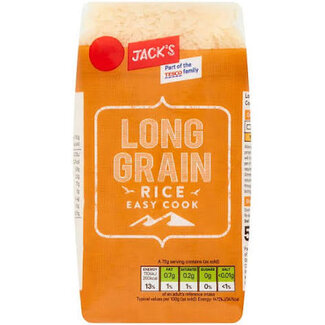 Jacks Long Grain Rice 500g